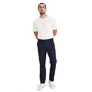 DOCKERS Homme Original Chino Slim Pantalon, Navy Blazer, 33W / 34L