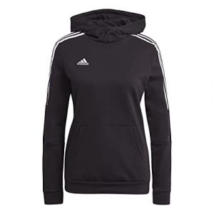 Adidas Sweat à Capuche Tiro 21 - Noir/Blanc Femme, pointure XX-Small - Noir - Taille XX-Small