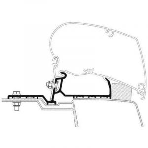 Thule Adaptateur stores pour Renault Master et Movano apr&egrave;s 2011