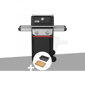 Weber Barbecue à gaz Spirit E-210 + Bac et planche à découper Works