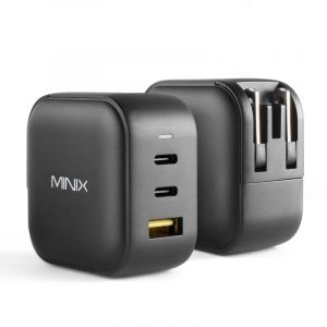 Minix Chargeur Neo P1 avec 3 ports USB 2 x USB-C 3.0 Quick Charge 3.0 66w