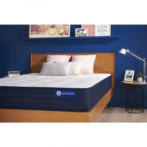 Image de Actisom - Matelas Actiflex life 120 x 200 cm Ressorts ensachés et mémoire de forme - Epaisseur:22cm