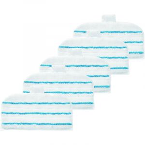 Güde Lot de 5 lingettes patins pour nettoyeur steam mop black + decker