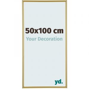 Yd. - Cadre photo 50x100 - Or - Plastique - Annecy