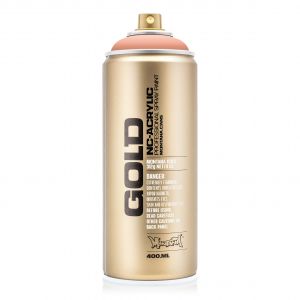 Montana Bombe de peinture Acrylique GOLD 400 ml - Salmon G8070
