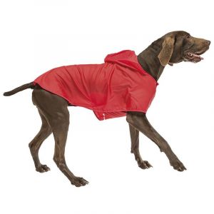Ferplast SAILOR RED Cape imperméable et coupe-vent. Différentes mesures. Variante 60 - Mesures: 60 cm - Rouge