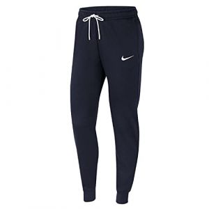 Image de Nike Team Club 20 Pantalon de survêtement pour femme, Femme, Pantalon de survêtement, CW6961-451, Bleu nuit/blanc, m