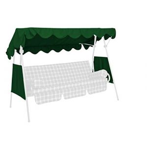 Angerer Toit Balancelle 200 x 120 cm Qualit&eacute; Swingtex, vert - 807/01