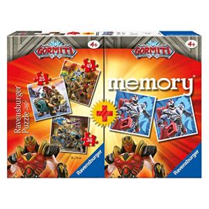 Ravensburger Multipack - Memory et 3 Puzzles - Gormiti