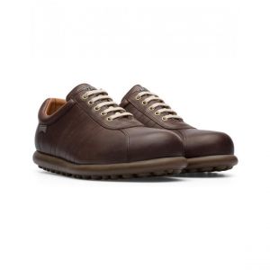 Camper Baskets à lacets cuir PELOTAS ARIEL Marron