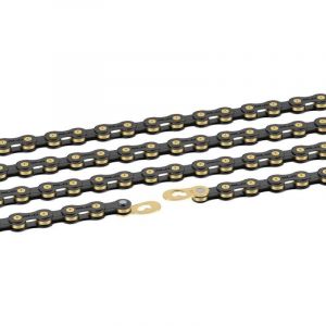 XLC Chaîne Route/vtt Cc-c08 Ultra 114 Links Black / Gold