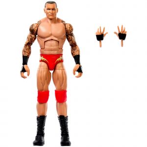 Mattel WWE Figurine articul&eacute;e &Eacute;lite Grands Champions Randy Orton de 15 cm, avec Mains interchangeables et Tenue de Combat (Les Styles Peuvent Varier), JHV12