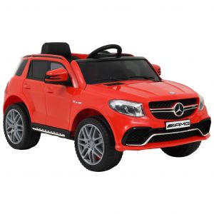 Image de VidaXL Voiture pour enfants Mercedes Benz GLE63S Plastique Rouge