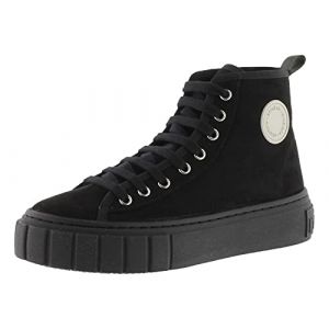 Victoria 1270106-WOMEN Abril Botte SUÉDINE Bottes Souples Femme Negro 36