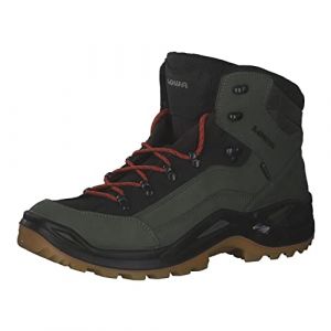 Lowa Renegade GTX Mid 310945 Forest/Orange 41 Chaussures de randonnée pour homme, Orange forêt, 41 EU