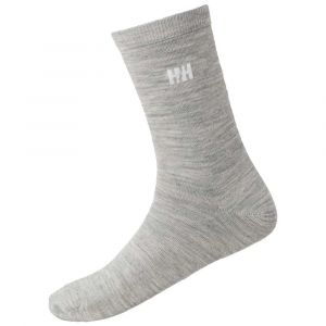 Helly Hansen Everyday Wool 2 Paires EU 42-44 Grey Melange