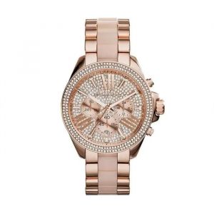 Michael Kors Montre - Mk6096 - 42mm - Bicolore - Quartz - Bracelet Résine