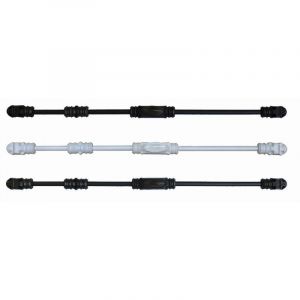 Cr&eacute;mone rustique fonctionnelle ROLLINGER + sachet d'accessoires pour tringle 16x8 - Brut - CRF168BT6EBRUT