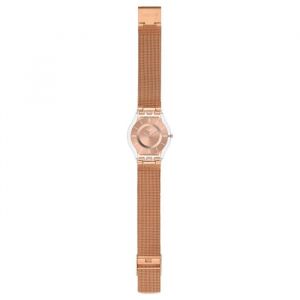 Swatch Montre Mixte Skin Doré rose SS08K104M
