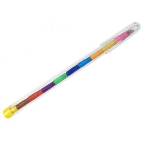 Crayon de couleur pousse mine 10 couleurs dans un crayon !