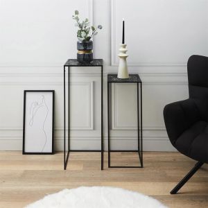 The home deco factory Lot de 2 sellettes