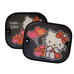 2 Rideaux Pare soleil À Ventouses llo Kitty 44 X 36 Cm