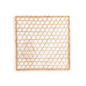 Cadre pêle mêle en bambou 70x70 cm, Nidzo Naturel Taille Taille Unique