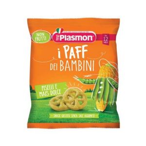 Image de Plasmon Paff Snack Pois Maïs Doux 15g