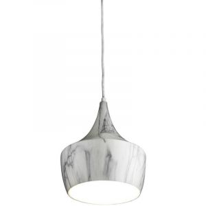 Suspension moderne en gris 135 cm