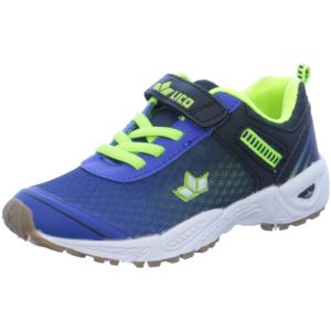 Lico Mixte Barney VS Chaussures Multisport Indoor, Bleu (Blau/Schwarz/Lemon Blau/Schwarz/Lemon), 37 EU