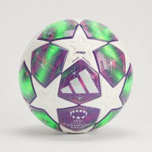 Adidas Ballon Femme Champions League 2025/26 Pro Ballon De Match - Blanc/violet/vert/rose, pointure Ball SZ. 5 - ['Blanc', 'Violet', 'Vert'] - Taille Ball SZ. 5