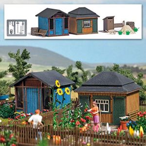 Busch 1617 Lot de 2 lixiviation de jardin H0 kit