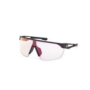 Adidas Sport Unisex SP0103 ANEMO 02L Lunettes de soleil Inject&eacute; Noir Marron Masque Photochromatique