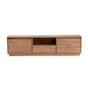 Pier Import - Meuble tv avec rangement - finition effet pin marfa