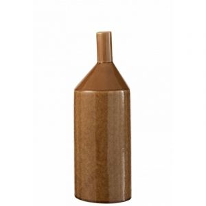 Vase Design en Céramique "Cabisy" 40cm Marron Prix
