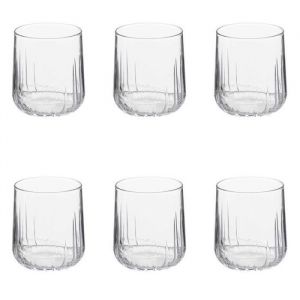 Secret de Gourmet Lot de 6 Verres &agrave; Eau "Diego" 31cl Transparent