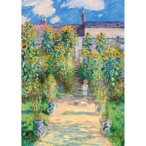 Art Puzzle Puzzle 1000 pièces : Claude Monet, Le Jardin de l'Artiste à Vétheuil, 1881