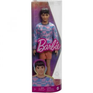 Mattel Coffret Ken Avec Short Orange Et Maillot - Poupée Mannequin - Set Fille Avec Avec Carte Animal