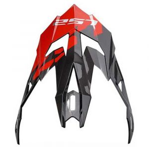 Ls2 Visière MX470 Troop Noir Rouge
