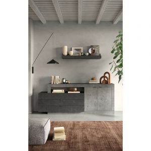 Buffet FREEDOM 2 portes et 3 tiroirs