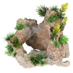 Europet Bernina Décor d'aquarium della greenstone coloris vert en résine de polyester - 21,5 cm