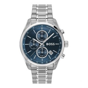 Boss Effect Montre Homme Grand prix 44 Bleu 1514226
