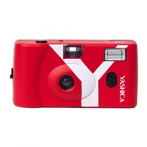 Yashica MF-1 Snapshot Art Camera Y Edition Rouge avec un Film 400/24
