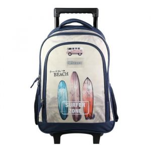 Bagtrotter sac &agrave; dos &agrave; roulettes offshore beige van & surf