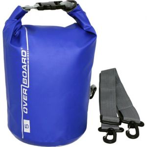 Overboard Sac cylindrique 5 L Bleu 5 Litres