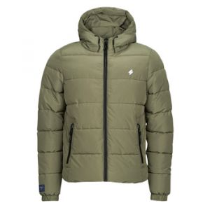 Superdry Doudounes HOODED SPORTS PUFFER - Couleur S,M - Taille Kaki