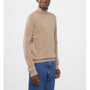 Galeries Lafayette Pull cachemire homme Nachrol col roulé Marron - Couleur Marron - Taille S