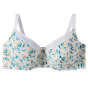 Soutien-gorge à armatures grand maintien ivoire Ruche