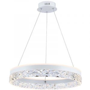 V-TAC Suspension filaire LED/25W/230V 3000K d. 50 cm blanc