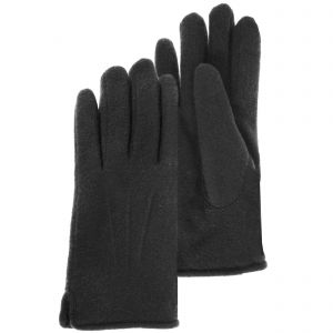 Isotoner Gants tactiles en laine, doublés imitation micro- imitation fourrure